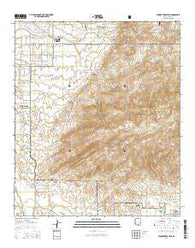 Tanque Verde Peak Arizona Current topographic map, 1:24000 scale, 7.5 X 7.5 Minute, Year 2014