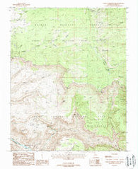 Tapeats Amphitheater Arizona Historical topographic map, 1:24000 scale, 7.5 X 7.5 Minute, Year 1988