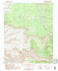 Tapeats Amphitheater Arizona Historical topographic map, 1:24000 scale, 7.5 X 7.5 Minute, Year 1988