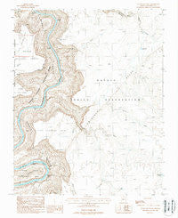 Tatahatso Point Arizona Historical topographic map, 1:24000 scale, 7.5 X 7.5 Minute, Year 1988
