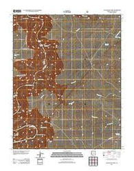 Tatahatso Point Arizona Historical topographic map, 1:24000 scale, 7.5 X 7.5 Minute, Year 2012