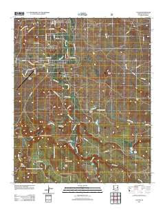 Taylor Arizona Historical topographic map, 1:24000 scale, 7.5 X 7.5 Minute, Year 2011