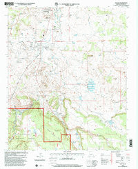 Taylor Arizona Historical topographic map, 1:24000 scale, 7.5 X 7.5 Minute, Year 1998