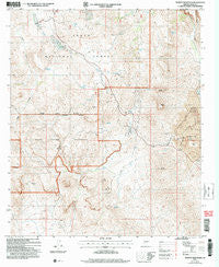 Teapot Mountain Arizona Historical topographic map, 1:24000 scale, 7.5 X 7.5 Minute, Year 2004