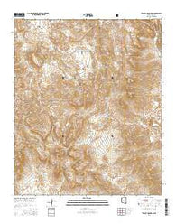 Teapot Mountain Arizona Current topographic map, 1:24000 scale, 7.5 X 7.5 Minute, Year 2014