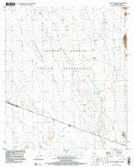 Tecolote Ranch Arizona Historical topographic map, 1:24000 scale, 7.5 X 7.5 Minute, Year 1996