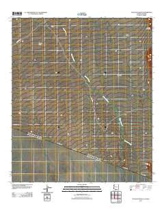Tecolote Ranch Arizona Historical topographic map, 1:24000 scale, 7.5 X 7.5 Minute, Year 2011