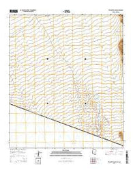 Tecolote Ranch Arizona Current topographic map, 1:24000 scale, 7.5 X 7.5 Minute, Year 2014