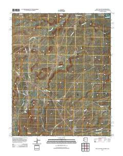 Teec Nos Pos Arizona Historical topographic map, 1:24000 scale, 7.5 X 7.5 Minute, Year 2011