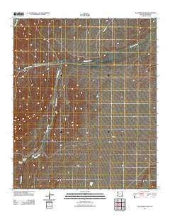 Telegraph Wash Arizona Historical topographic map, 1:24000 scale, 7.5 X 7.5 Minute, Year 2011