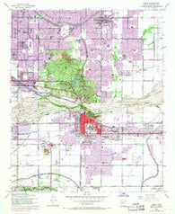 Tempe Arizona Historical topographic map, 1:24000 scale, 7.5 X 7.5 Minute, Year 1958