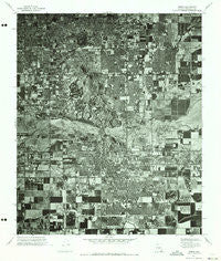Tempe Arizona Historical topographic map, 1:24000 scale, 7.5 X 7.5 Minute, Year 1971