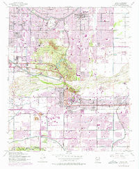 Tempe Arizona Historical topographic map, 1:24000 scale, 7.5 X 7.5 Minute, Year 1952