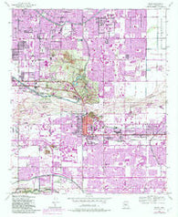 Tempe Arizona Historical topographic map, 1:24000 scale, 7.5 X 7.5 Minute, Year 1952