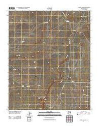 Tenmile Cedars Arizona Historical topographic map, 1:24000 scale, 7.5 X 7.5 Minute, Year 2011