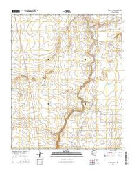 Tenmile Cedars Arizona Current topographic map, 1:24000 scale, 7.5 X 7.5 Minute, Year 2014