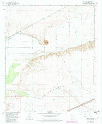 Texas Hill Arizona Historical topographic map, 1:24000 scale, 7.5 X 7.5 Minute, Year 1965