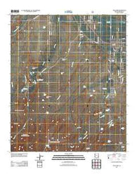Thatcher Arizona Historical topographic map, 1:24000 scale, 7.5 X 7.5 Minute, Year 2011