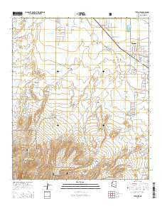 Thatcher Arizona Current topographic map, 1:24000 scale, 7.5 X 7.5 Minute, Year 2014