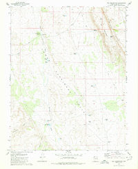 The Grandstand Arizona Historical topographic map, 1:24000 scale, 7.5 X 7.5 Minute, Year 1980