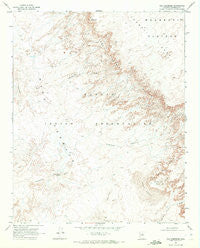The Landmark Arizona Historical topographic map, 1:24000 scale, 7.5 X 7.5 Minute, Year 1969