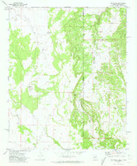 The Rincon Arizona Historical topographic map, 1:24000 scale, 7.5 X 7.5 Minute, Year 1971