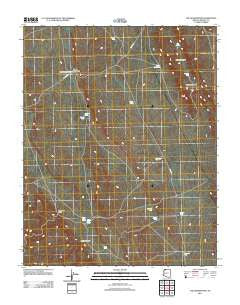 The Grandstand Arizona Historical topographic map, 1:24000 scale, 7.5 X 7.5 Minute, Year 2011