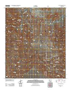 The Mesas Arizona Historical topographic map, 1:24000 scale, 7.5 X 7.5 Minute, Year 2011