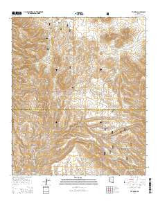 The Mesas Arizona Current topographic map, 1:24000 scale, 7.5 X 7.5 Minute, Year 2014