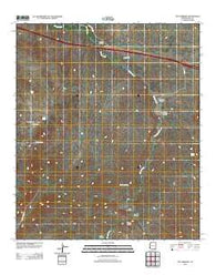 The Narrows Arizona Historical topographic map, 1:24000 scale, 7.5 X 7.5 Minute, Year 2012