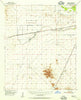 Theba Arizona Historical topographic map, 1:62500 scale, 15 X 15 Minute, Year 1950