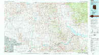Theodore Roosevelt Lake Arizona Historical topographic map, 1:100000 scale, 30 X 60 Minute, Year 1994