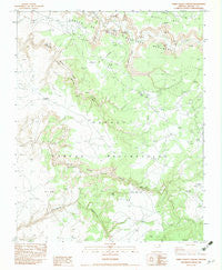 Three Turkey Canyon Arizona Historical topographic map, 1:24000 scale, 7.5 X 7.5 Minute, Year 1983