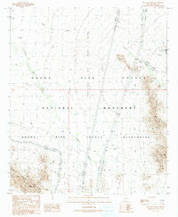 Tillotson Peak Arizona Historical topographic map, 1:24000 scale, 7.5 X 7.5 Minute, Year 1990