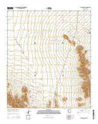Tillotson Peak Arizona Current topographic map, 1:24000 scale, 7.5 X 7.5 Minute, Year 2014