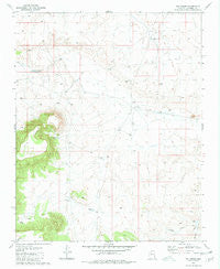 Tin House Arizona Historical topographic map, 1:24000 scale, 7.5 X 7.5 Minute, Year 1980