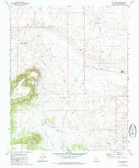 Tin House Arizona Historical topographic map, 1:24000 scale, 7.5 X 7.5 Minute, Year 1980