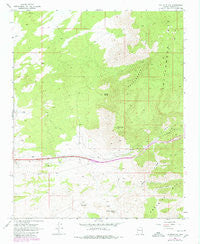 Tin Mountain Arizona Historical topographic map, 1:24000 scale, 7.5 X 7.5 Minute, Year 1968