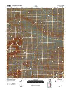 Tin House Arizona Historical topographic map, 1:24000 scale, 7.5 X 7.5 Minute, Year 2011