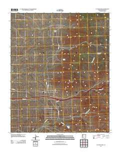 Tin Mountain Arizona Historical topographic map, 1:24000 scale, 7.5 X 7.5 Minute, Year 2011