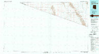Tinajas Altas Mts Arizona Historical topographic map, 1:100000 scale, 30 X 60 Minute, Year 1980