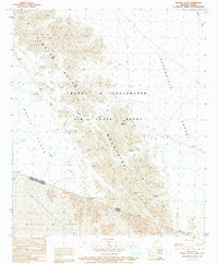 Tinajas Altas Arizona Historical topographic map, 1:24000 scale, 7.5 X 7.5 Minute, Year 1990