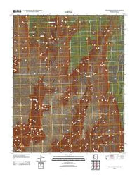 Tincanebitts Point Arizona Historical topographic map, 1:24000 scale, 7.5 X 7.5 Minute, Year 2011