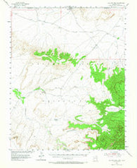 Toh-Atin Mesa Arizona Historical topographic map, 1:62500 scale, 15 X 15 Minute, Year 1953