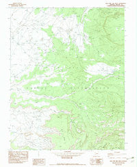 Toh Chin Lini Mesa Arizona Historical topographic map, 1:24000 scale, 7.5 X 7.5 Minute, Year 1982