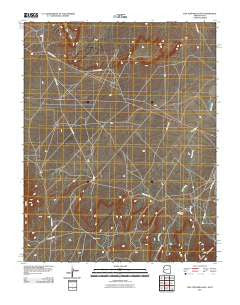 Toh Atin Mesa East Arizona Historical topographic map, 1:24000 scale, 7.5 X 7.5 Minute, Year 2011