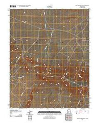 Toh Atin Mesa West Arizona Historical topographic map, 1:24000 scale, 7.5 X 7.5 Minute, Year 2011