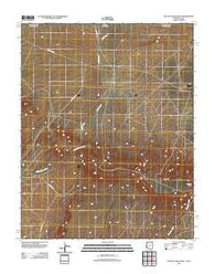Toh Atin Mesa West Arizona Historical topographic map, 1:24000 scale, 7.5 X 7.5 Minute, Year 2011