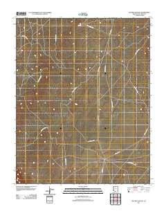 Toh Bih Nosteny Arizona Historical topographic map, 1:24000 scale, 7.5 X 7.5 Minute, Year 2011
