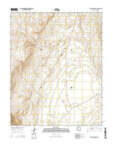 Toh Bih Nosteny Arizona Current topographic map, 1:24000 scale, 7.5 X 7.5 Minute, Year 2014
